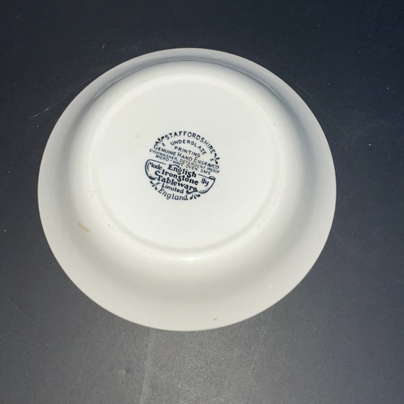 5 Orchid Nobile English Ironstone Tableware Soup Bowls England Staffordshire - Picture 8 of 11